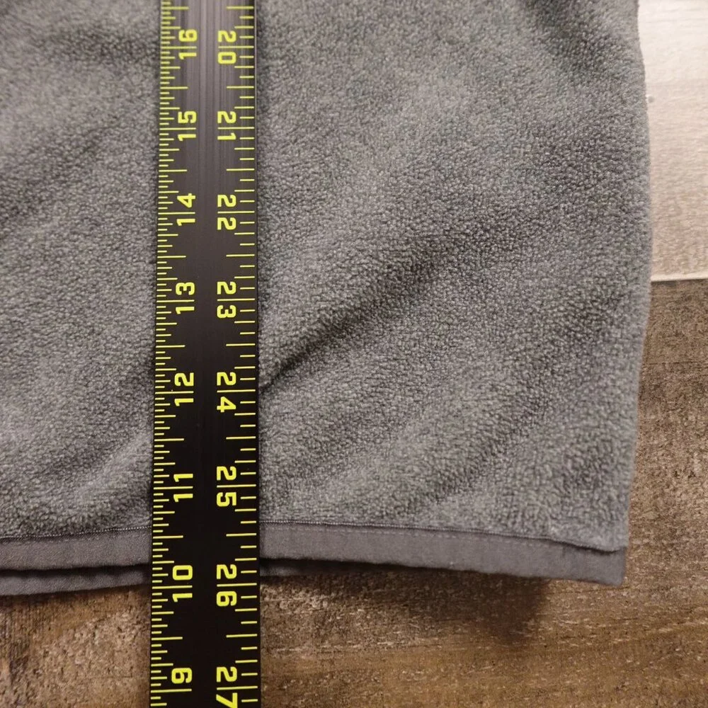 The North Face Men’s Gray Polartec Quarter-Zip Fleece Pullover Size Medium‎